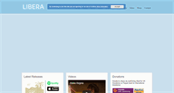 Desktop Screenshot of libera.org.uk